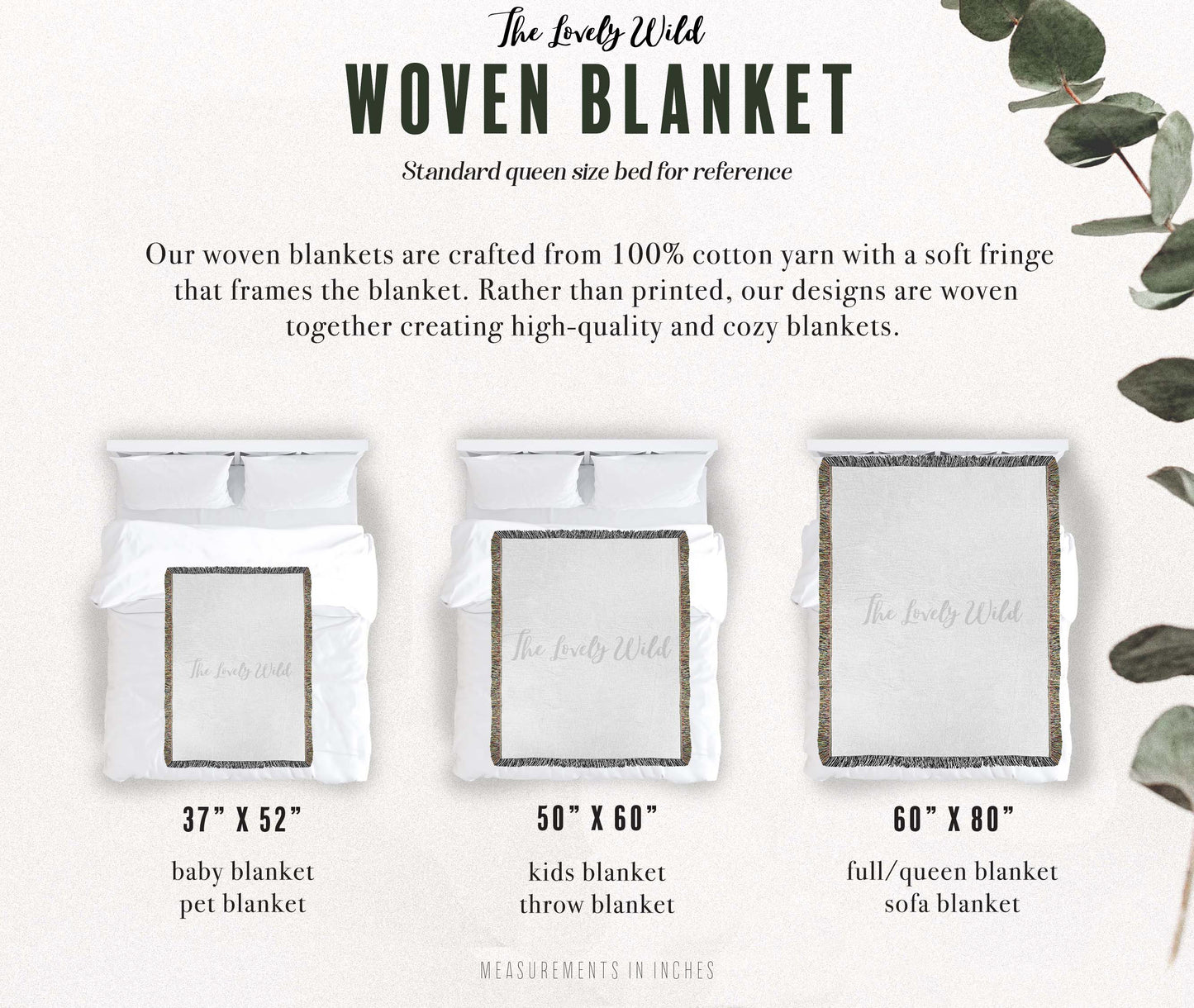 Flying Butterflies - Woven Blanket