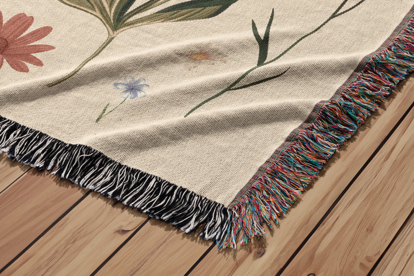 Wildflower Butterflies - Woven Blanket