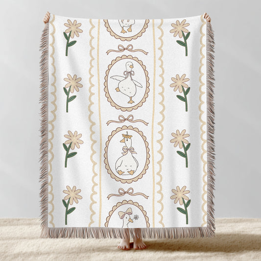Silly Goose - Woven Blanket
